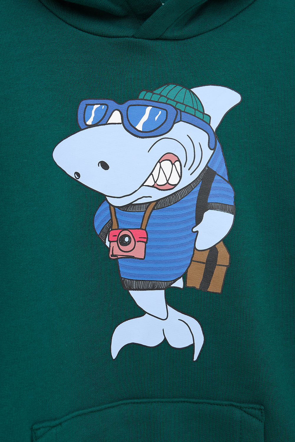 Sweat-shirt à capuche, requin