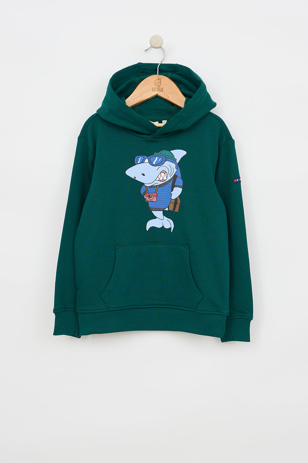 Sweat-shirt à capuche, requin