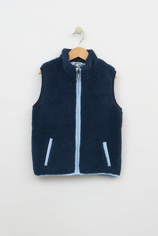 Gilet effet mouton