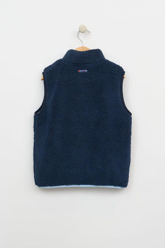 Gilet effet mouton