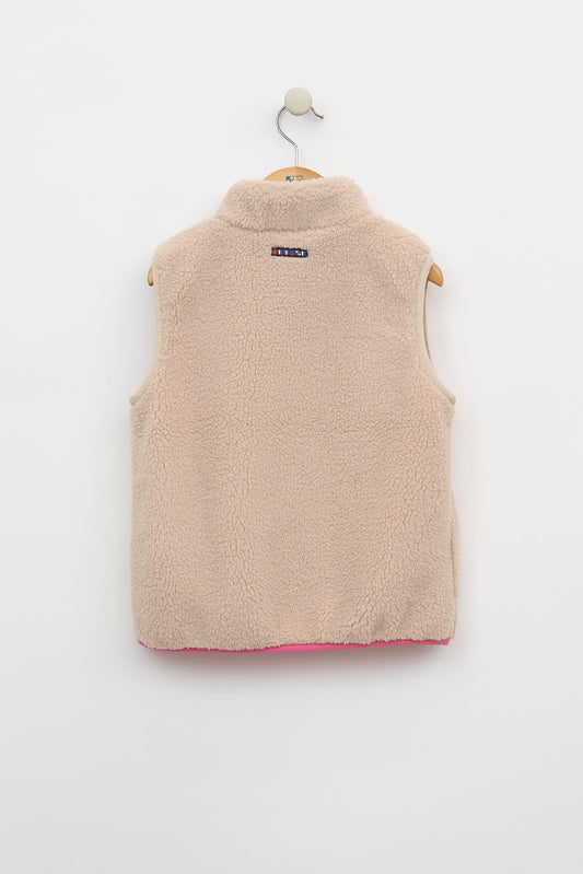 Gilet effet mouton