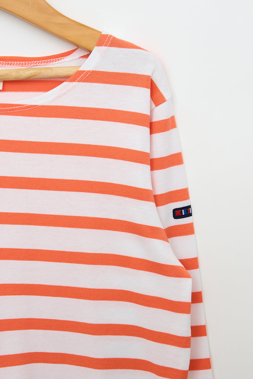 Kotoizko kamiseta edo marseillesa marraduna, mahuka luzekoa