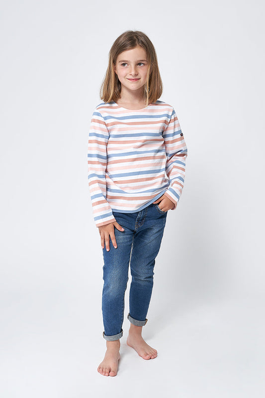 Long-sleeved striped cotton Marseillaise T-shirt - N2206 OUTLET