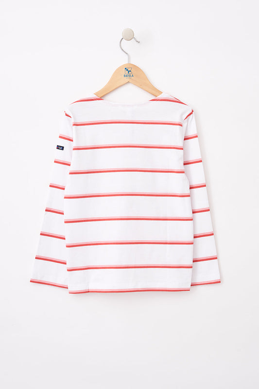 Long-sleeved striped cotton Marseillaise T-shirt - N2206 OUTLET