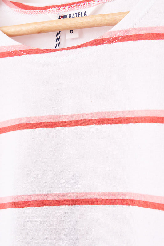 Long-sleeved striped cotton Marseillaise T-shirt - N2206 OUTLET