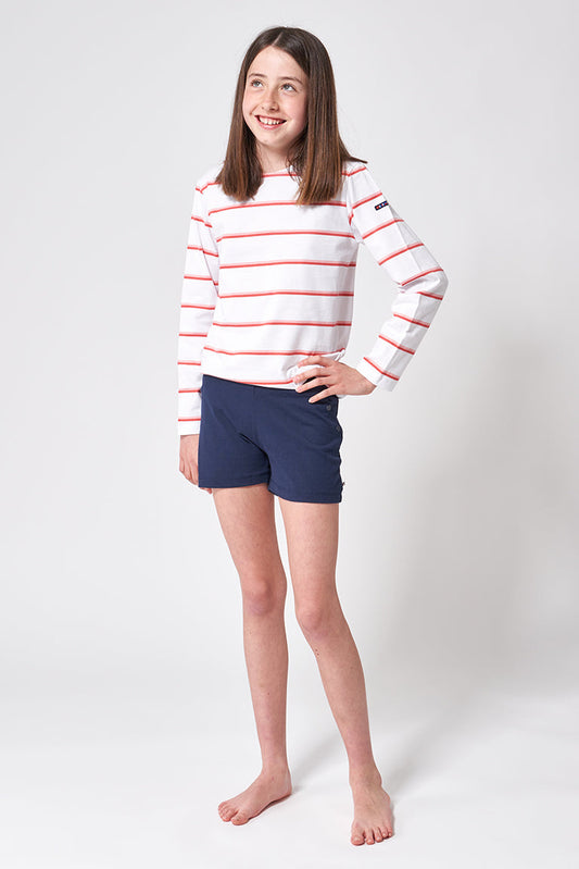 Long-sleeved striped cotton Marseillaise T-shirt - N2206 OUTLET