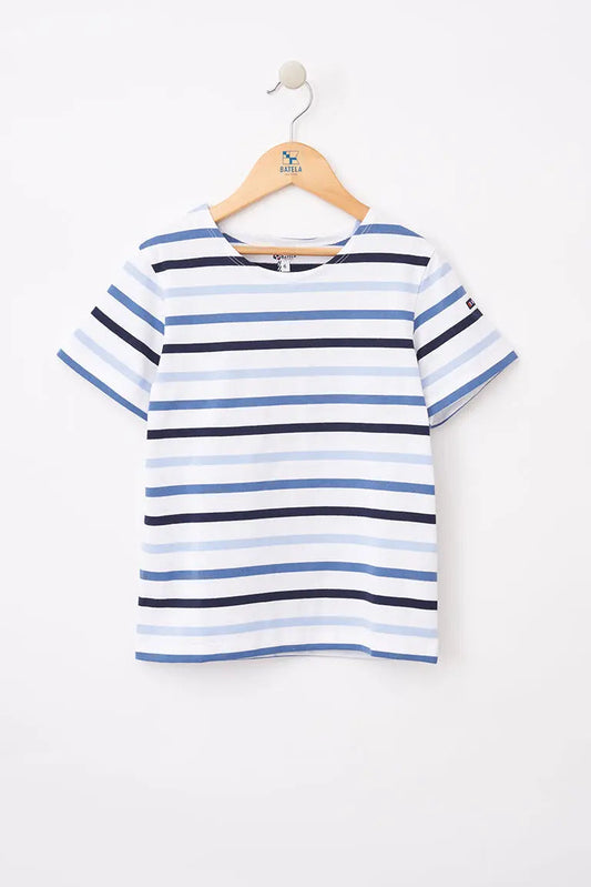Marseille striped cotton short-sleeved T-shirt (OUTLET) SS25