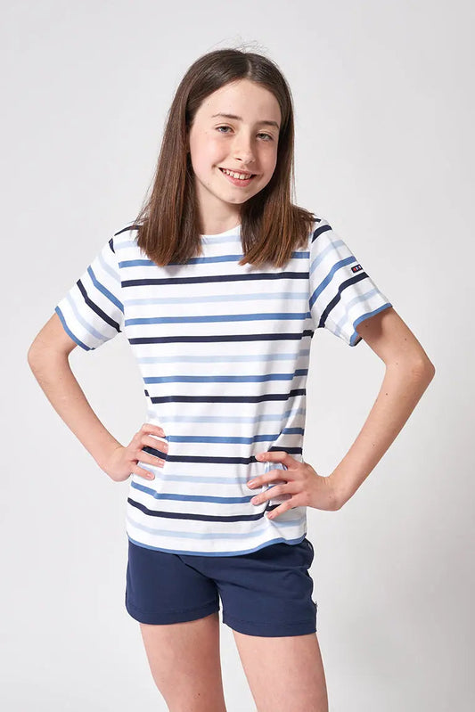 Marseille striped cotton short-sleeved T-shirt (OUTLET) SS25
