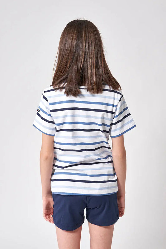 Marseille striped cotton short-sleeved T-shirt (OUTLET) SS25
