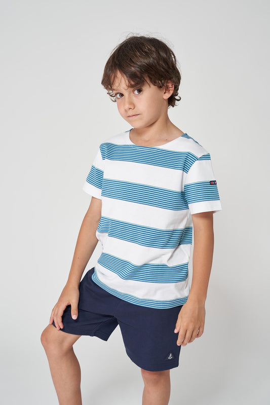 Marseille striped cotton short-sleeved T-shirt (OUTLET) SS25