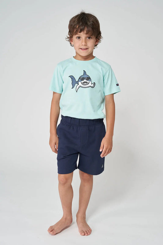Shorts in terry cotton