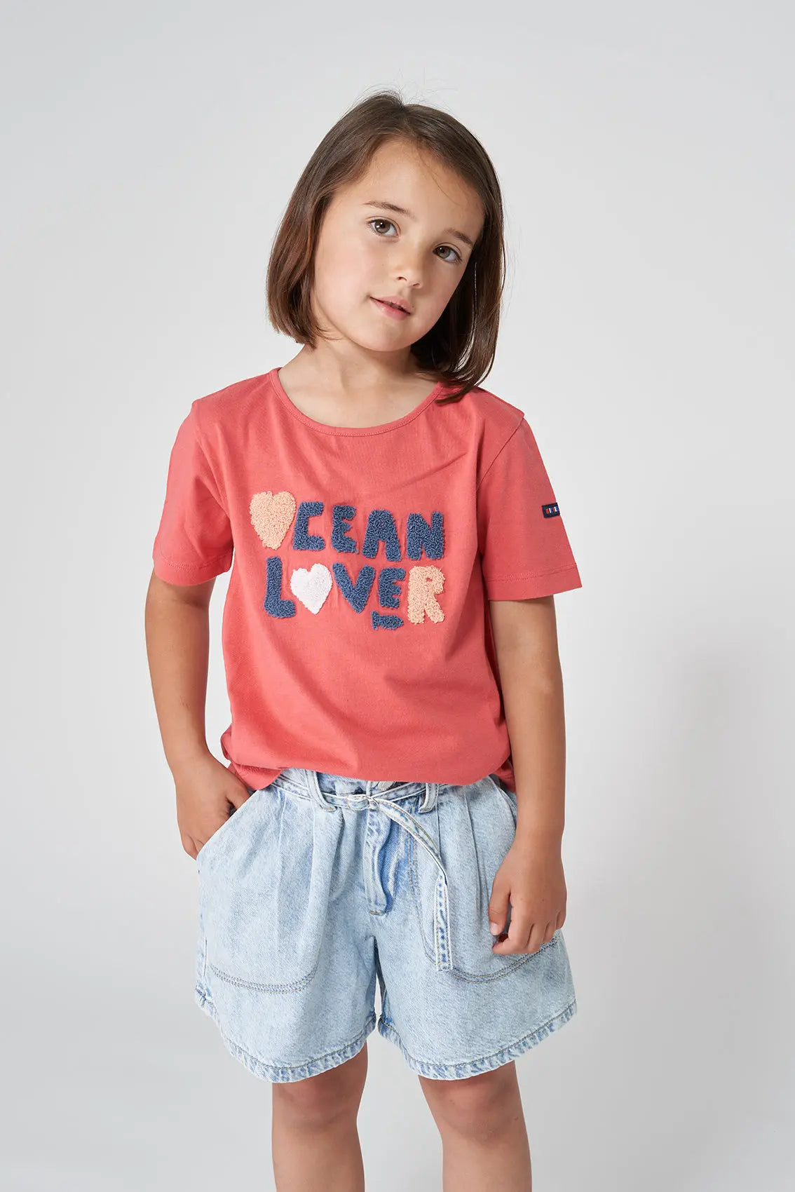 "Ocean Lover" cotton T-shirt