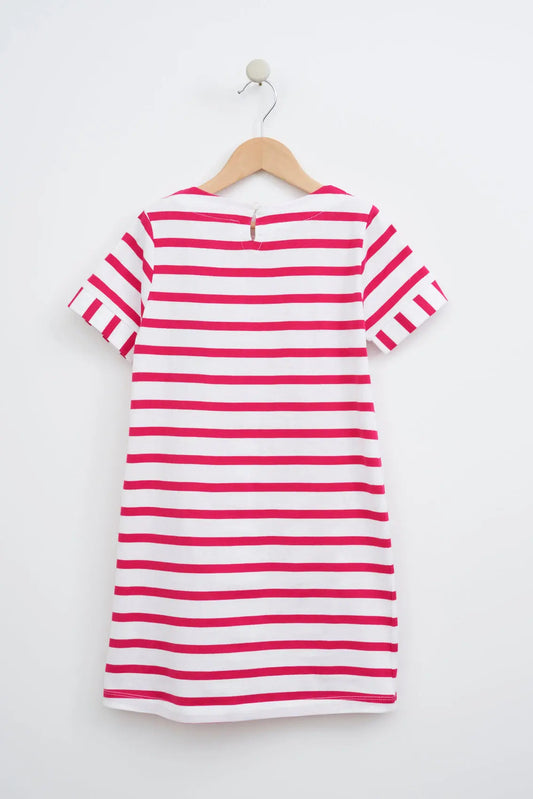 180g striped cotton dress
