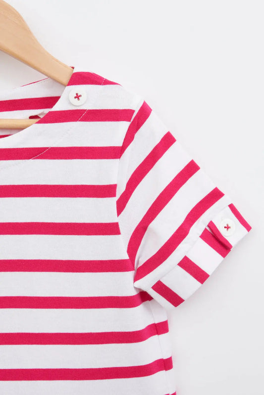 180g striped cotton dress