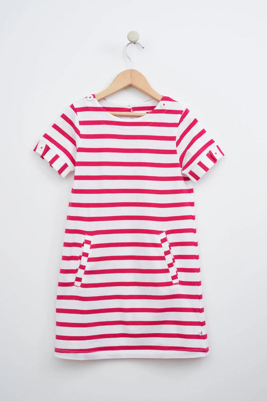 180g striped cotton dress