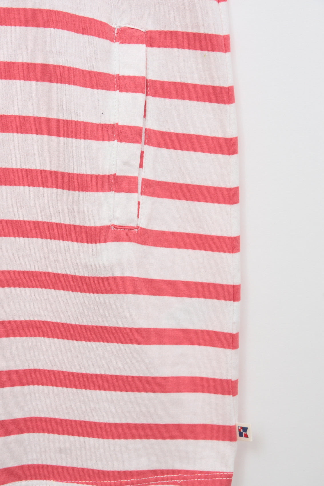 Robe marinière à  manches courtes rayée en jersey