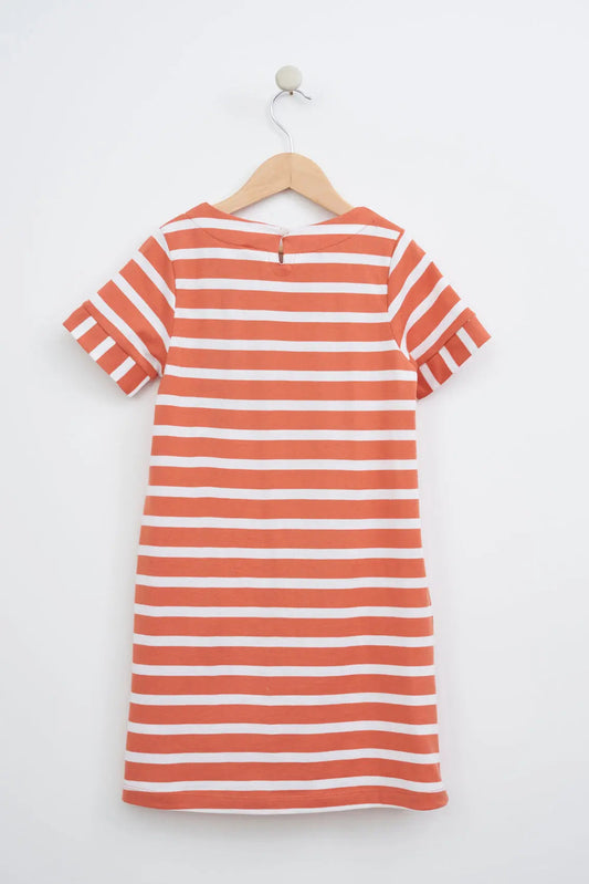 180g striped cotton dress