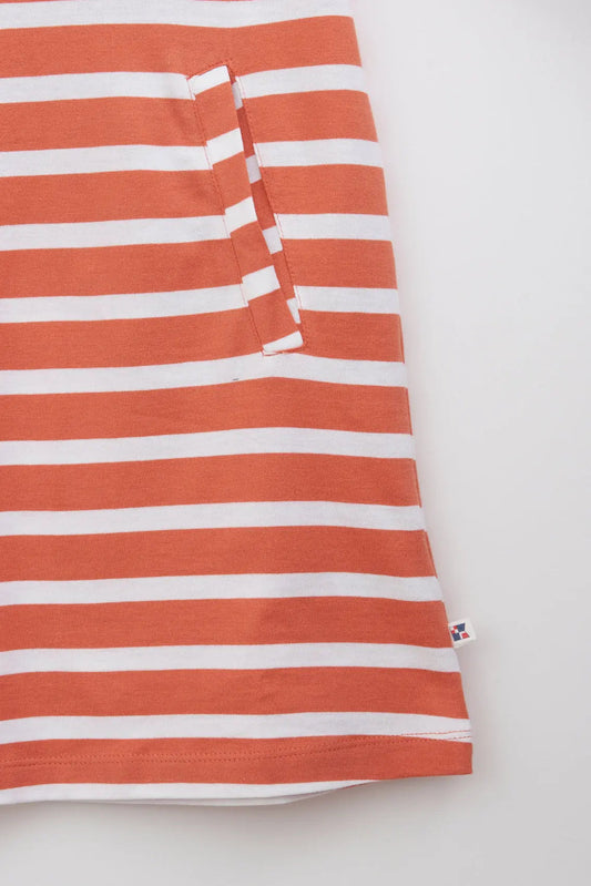 180g striped cotton dress