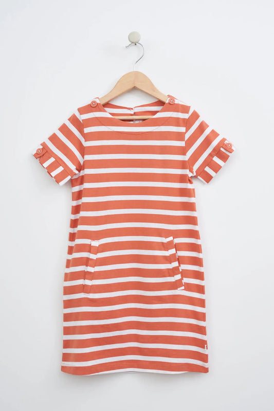 180g striped cotton dress