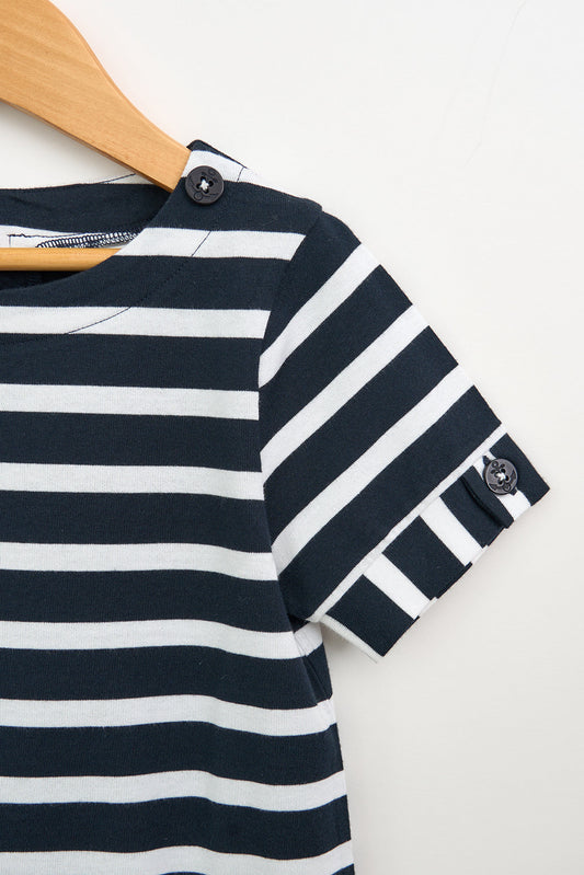180g striped cotton dress