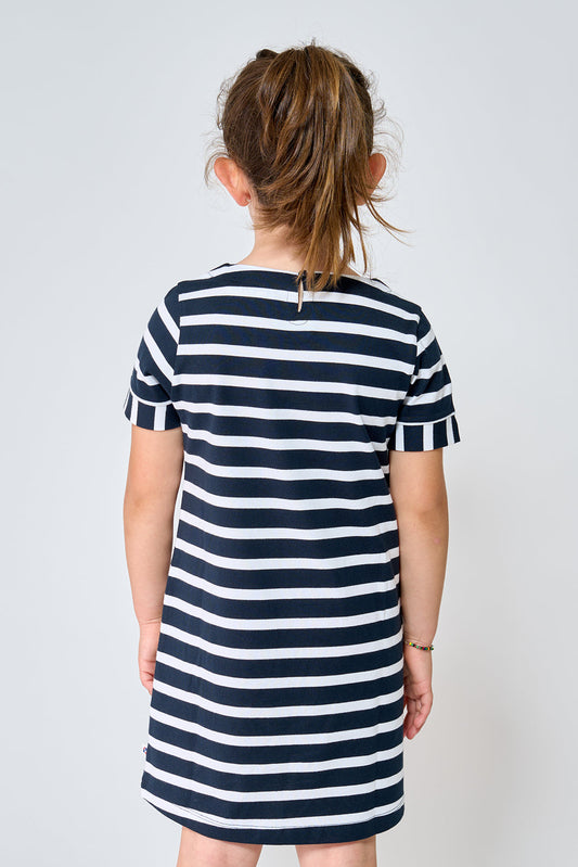180g striped cotton dress