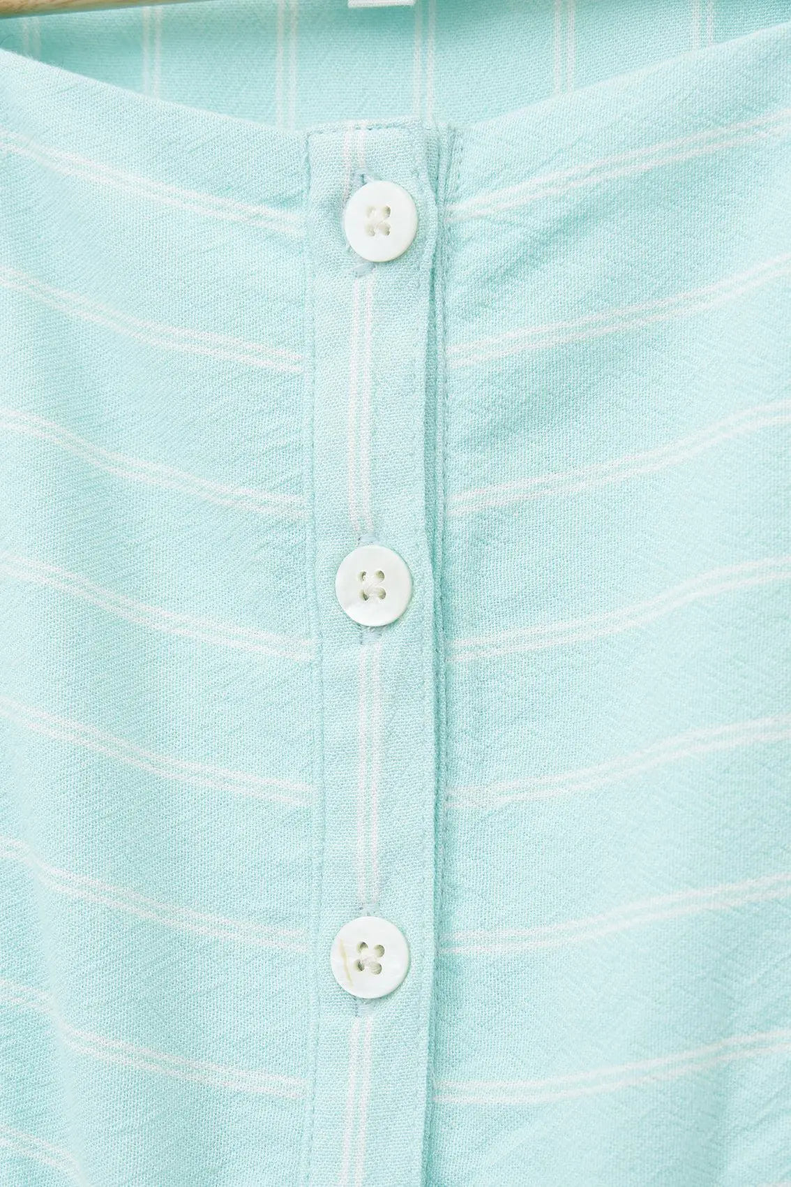 Striped viscose girl's dress