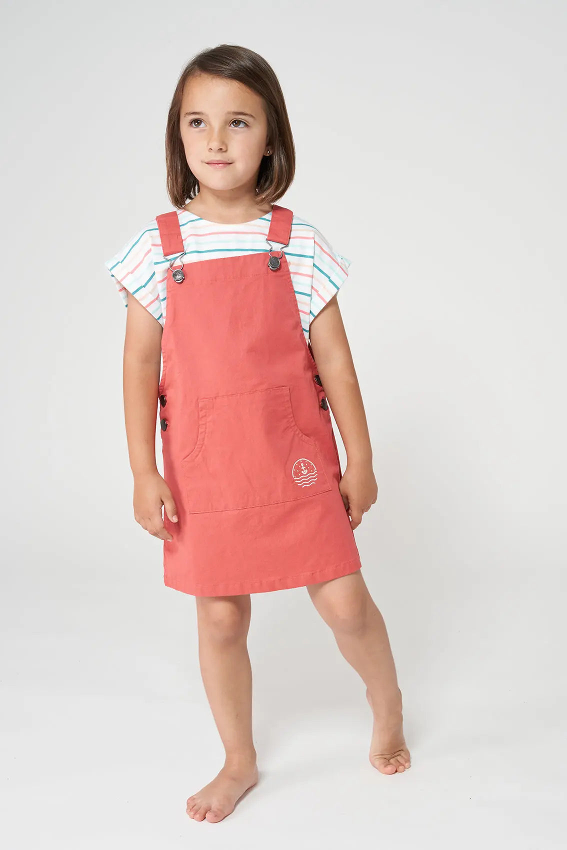 Robe salopette stretch
