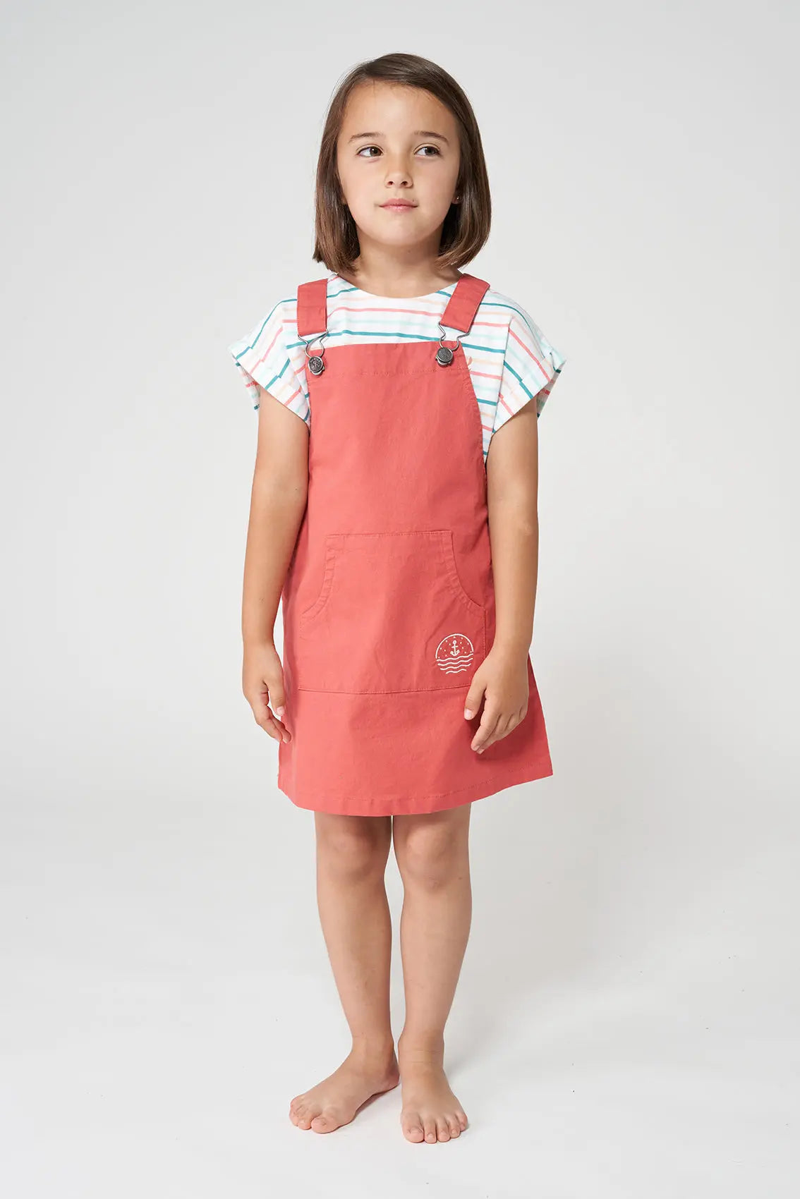 Robe salopette stretch