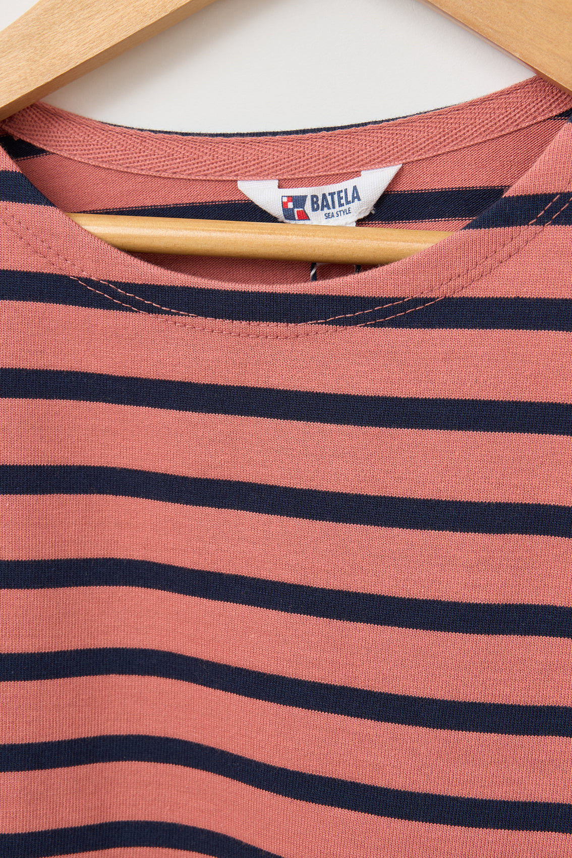 Kids’ long-sleeved striped sailor top