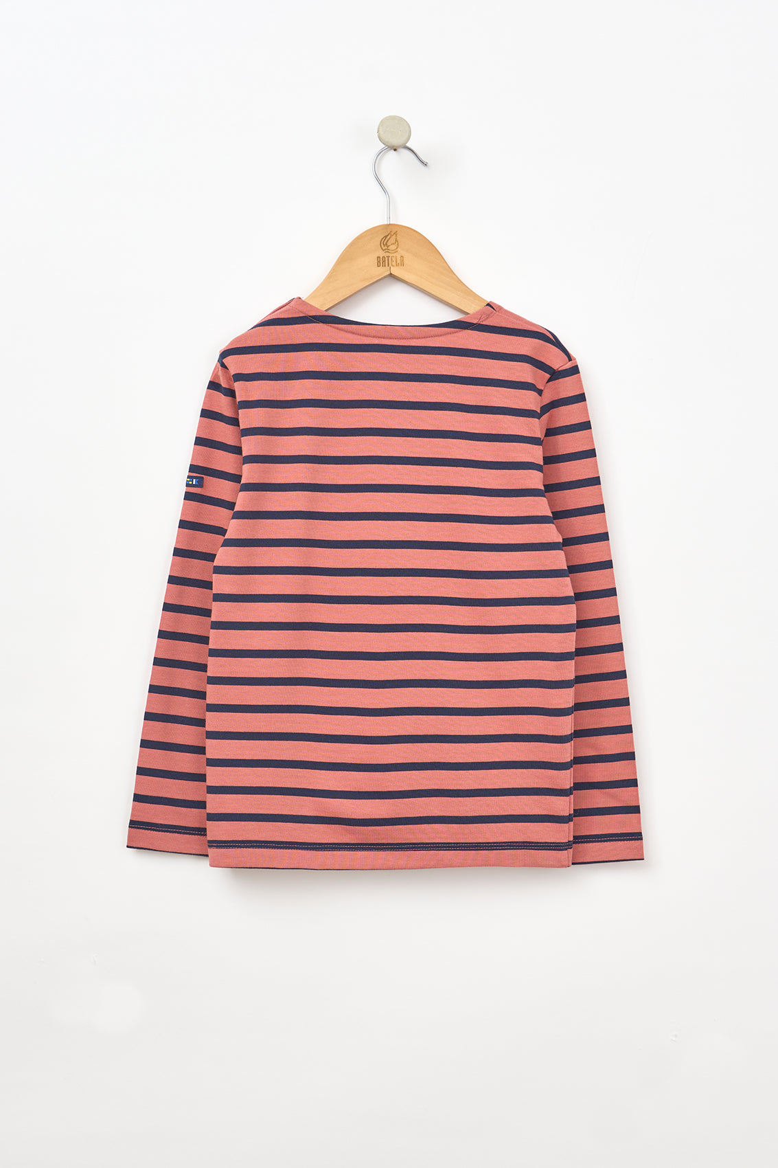 Kids’ long-sleeved striped sailor top