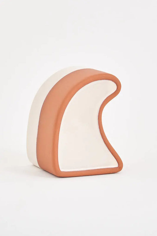 Ola decorativa de cerámica pequeña Batela Deco 2024