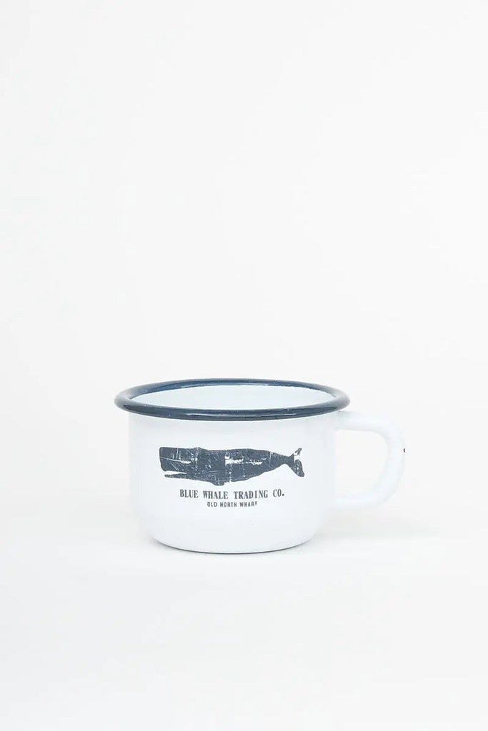 Taza de metal ballena mediana Batela