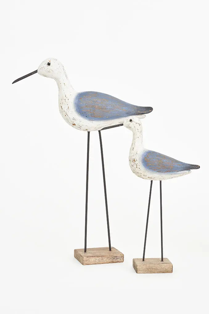 Itsas txoria, zurezko oinarriarekin