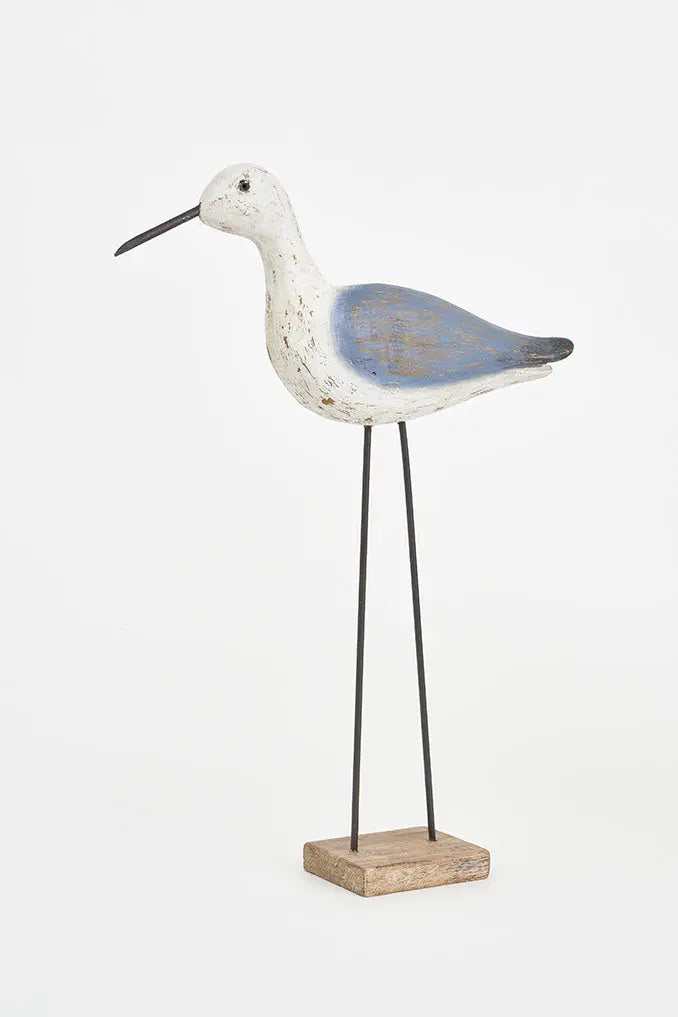 Itsas txoria, zurezko oinarriarekin