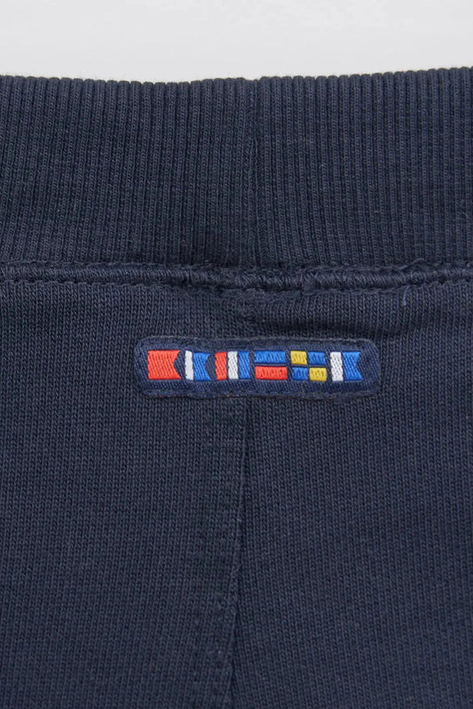 Pantalón corto bebé algodón Terry estampado playero