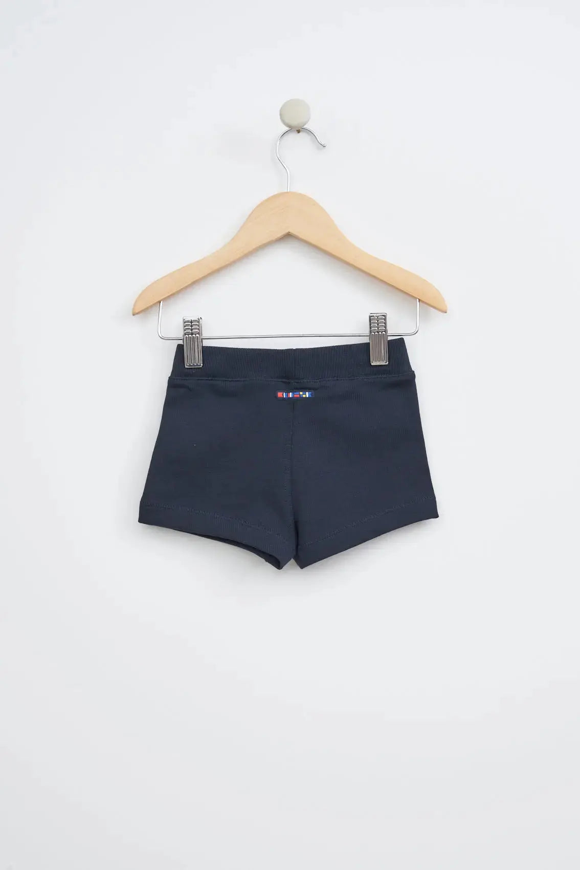 Printed terry cotton baby shorts