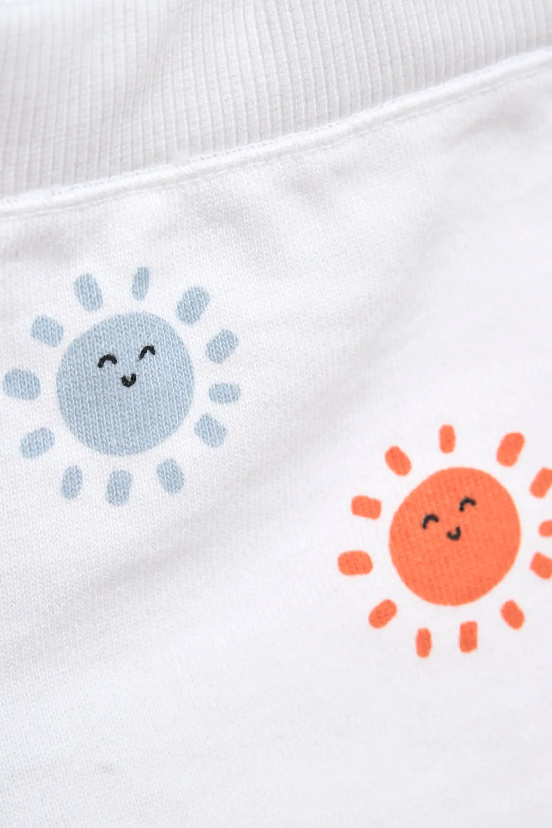 Printed terry cotton baby shorts