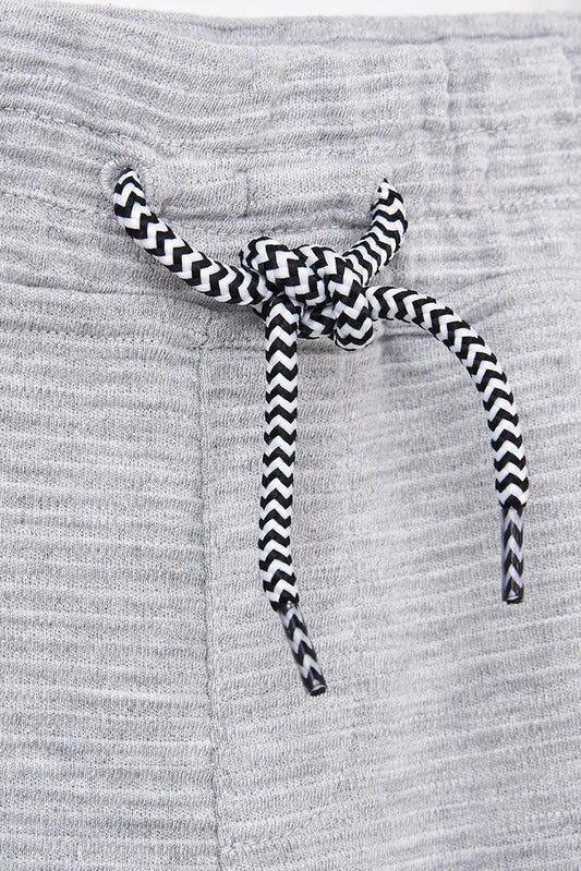 Boys' terry trousers with anchor