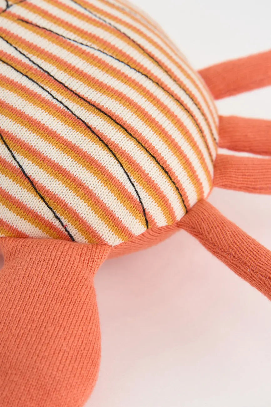 Peluche cangrejo en algodón