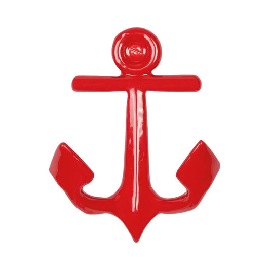Perchero ancla lacado en rojo - D846R Batela