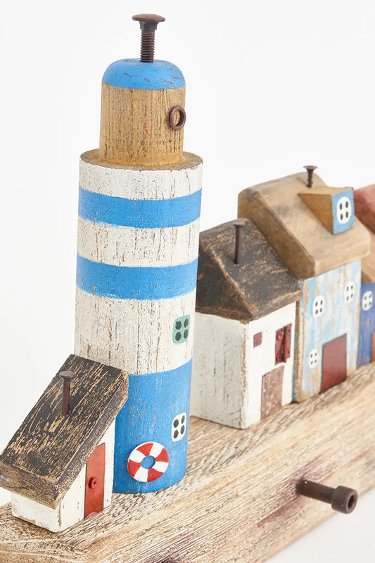 Portemanteau - Maisons, Bateau et Phare port