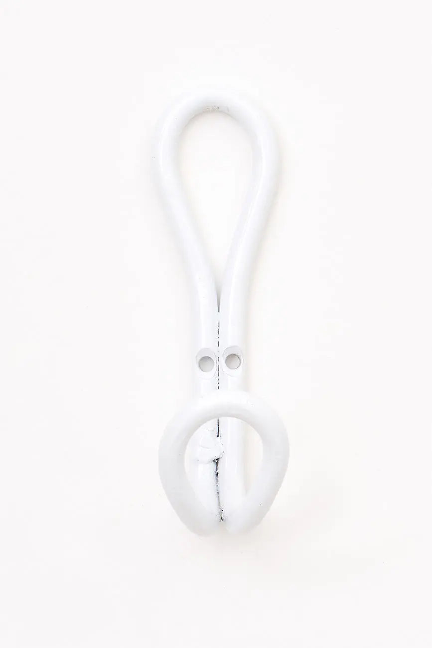 Perchero de metal con forma de nudo marinero