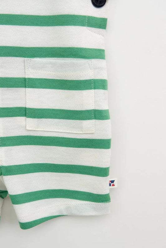 Peto de bebé con detalles marineros