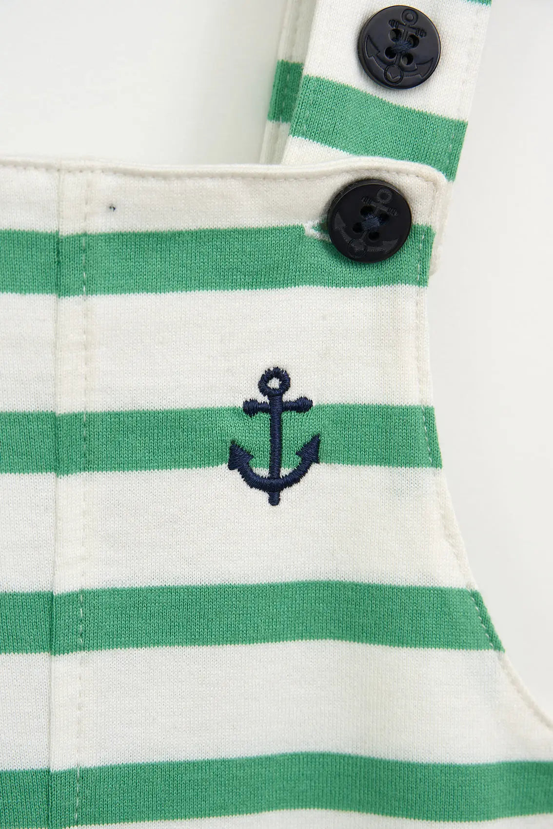 Peto de bebé con detalles marineros