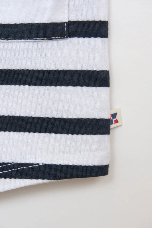 Peto de bebé con detalles marineros