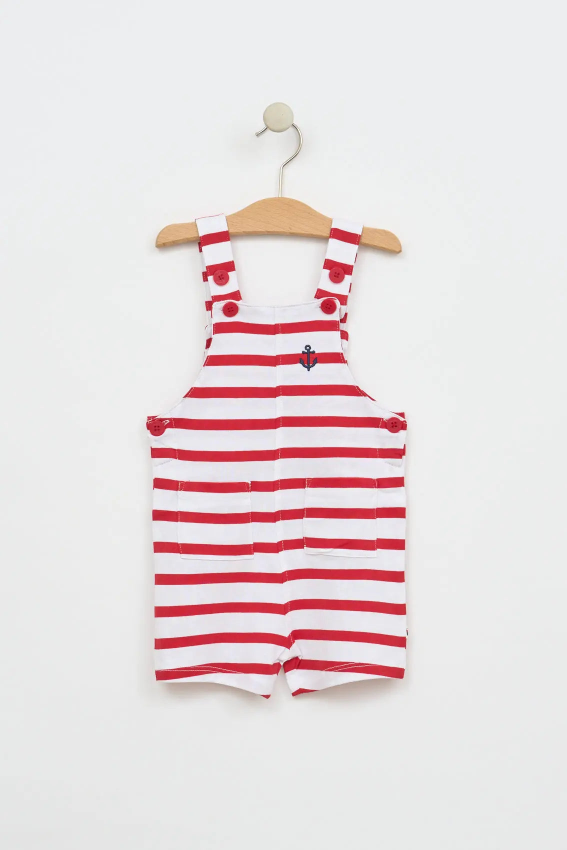 Peto de bebé con detalles marineros