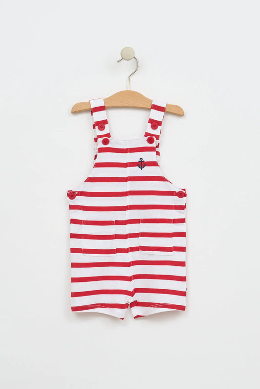 Peto de bebé con detalles marineros