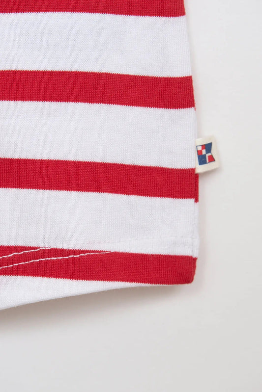 Peto de bebé con detalles marineros