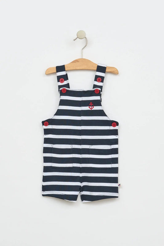 Peto de bebé con detalles marineros