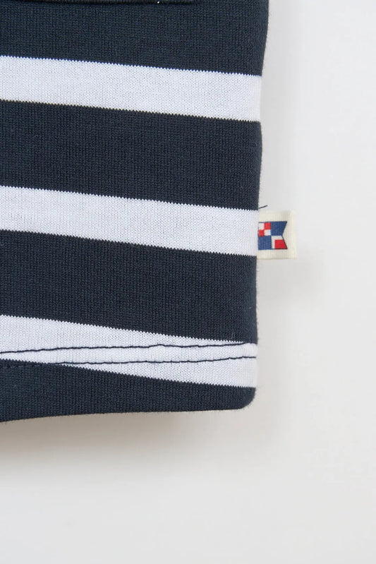 Peto de bebé con detalles marineros